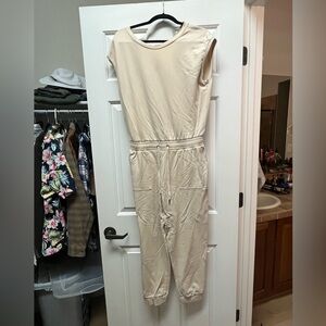Small cream/tan jumpsuit